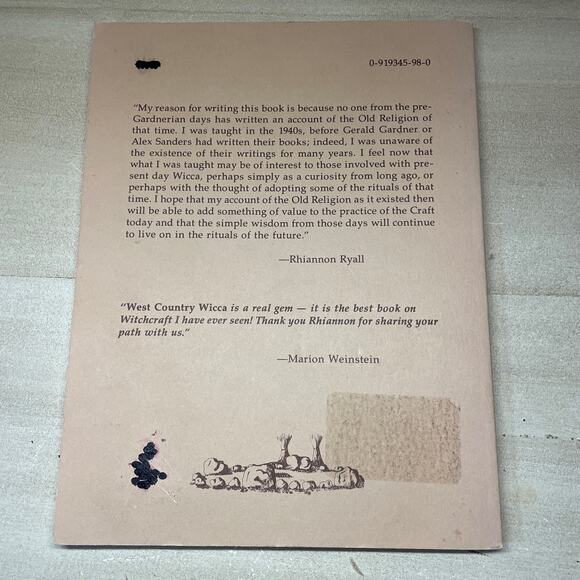 West Country Wicca A Journal of the Old Religion Book by Rhiannon Ryall - Picture 3 of 3